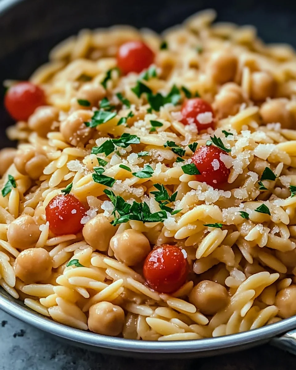 Zesty Orzo Pasta with Creamy Ricotta