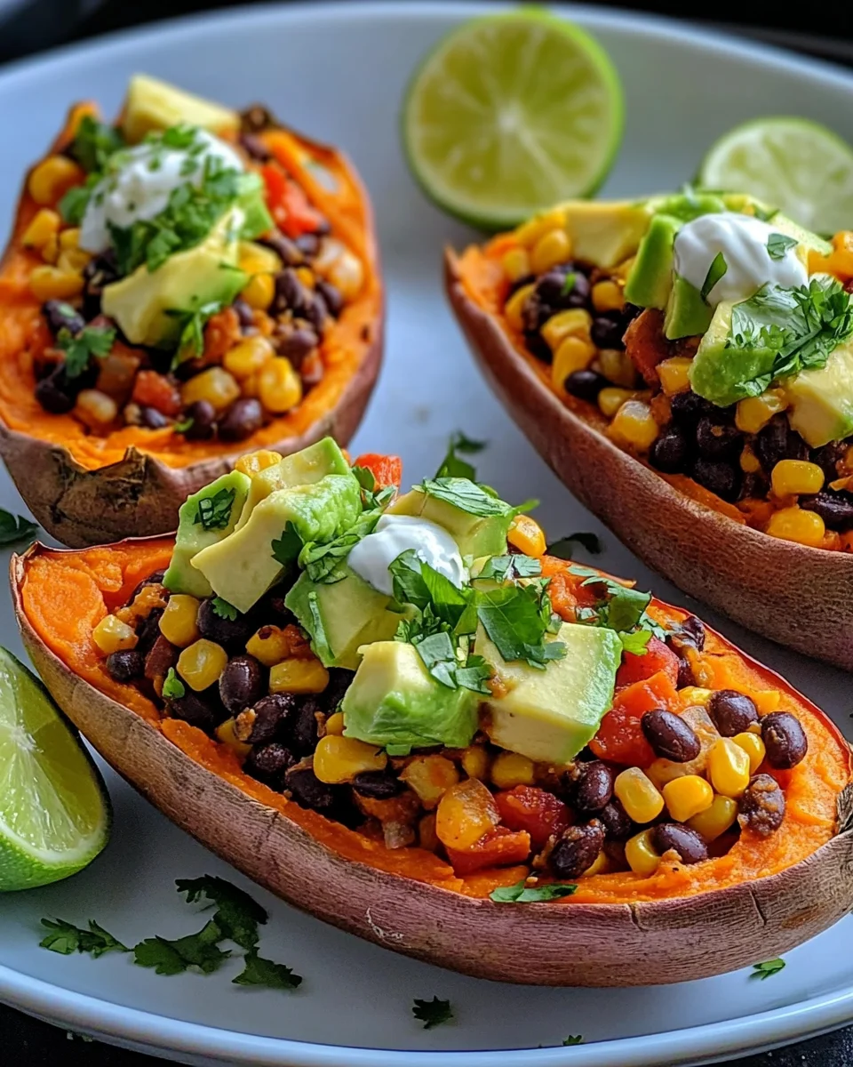 Sweet Potato Bliss Boats