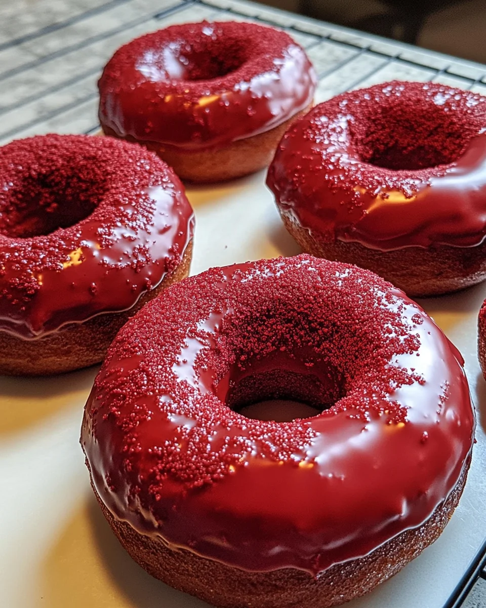 Red Velvet Donuts