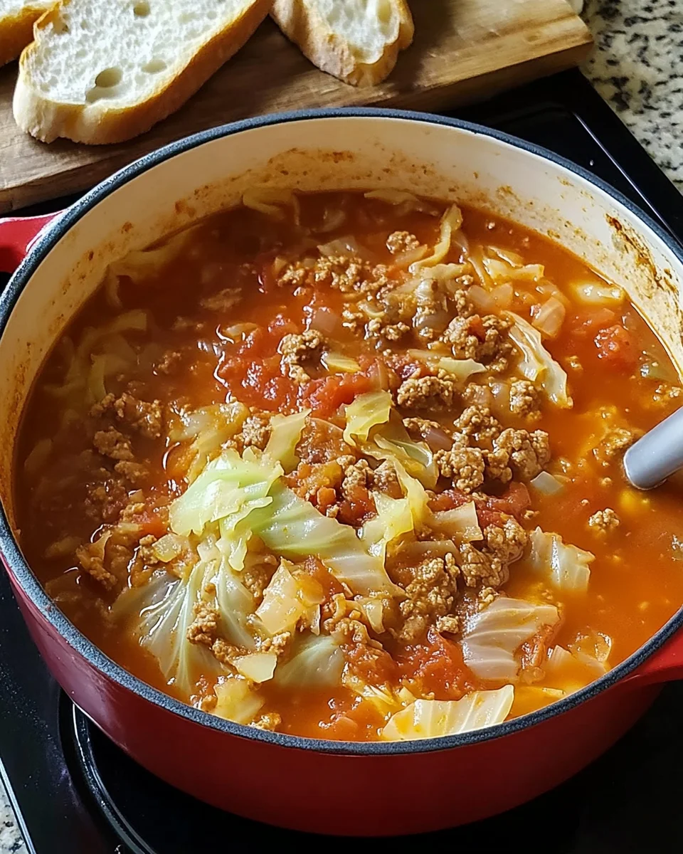 Polish Stuffed Cabbage Soup
