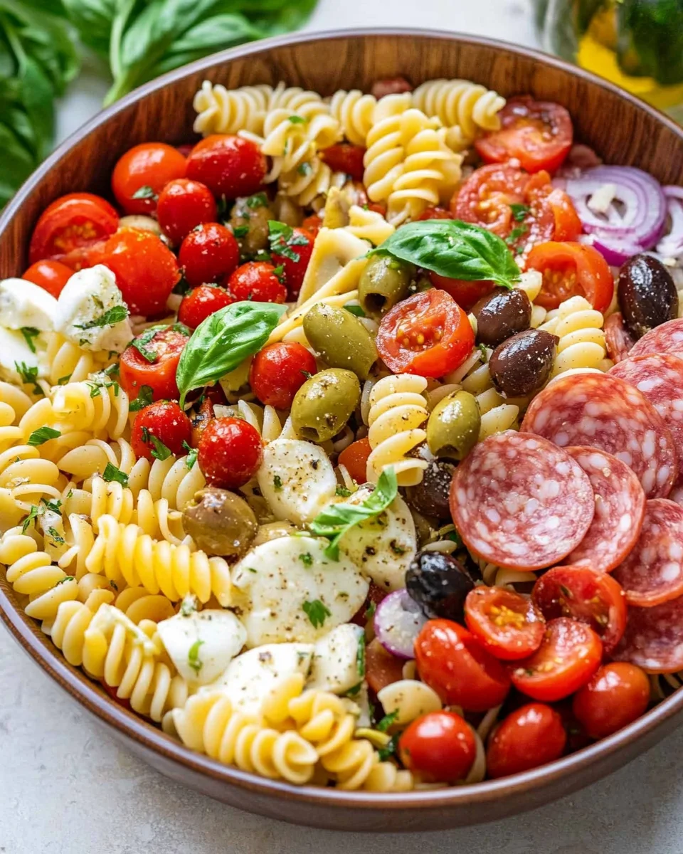 Italian Antipasto Pasta Salad