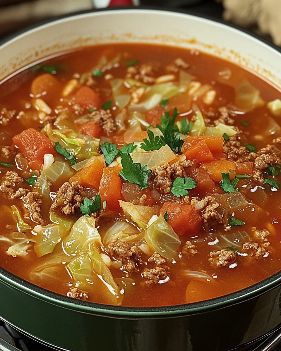 Cabbage Roll Soup