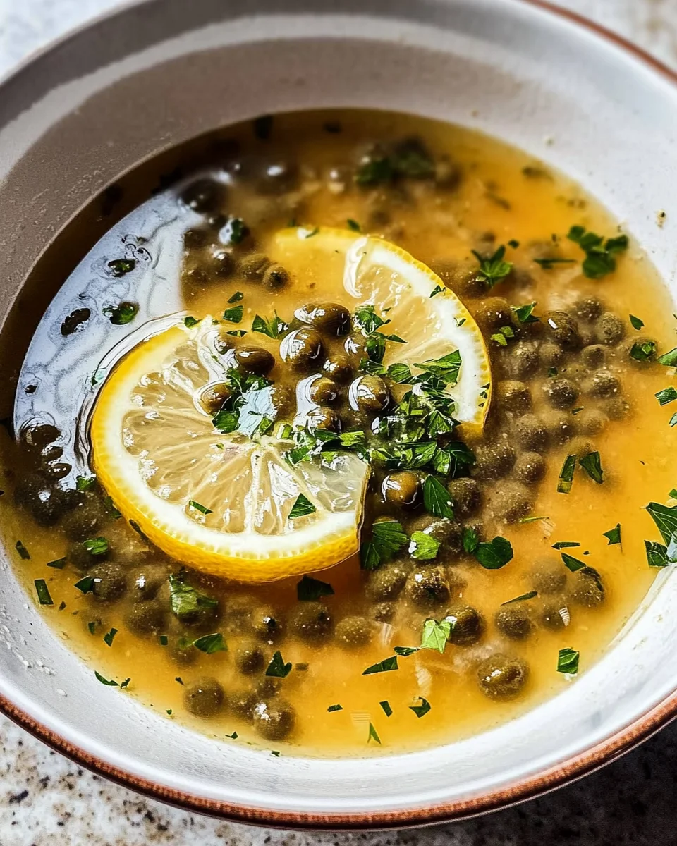 Lemon Caper Sauce