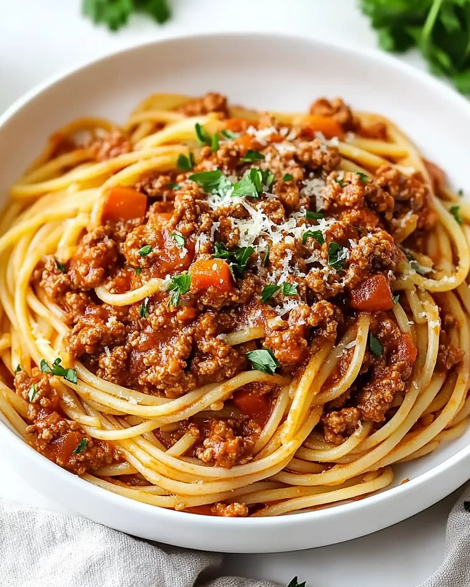 Turkey Bolognese Spaghetti: A Deliciously Healthy Twist!