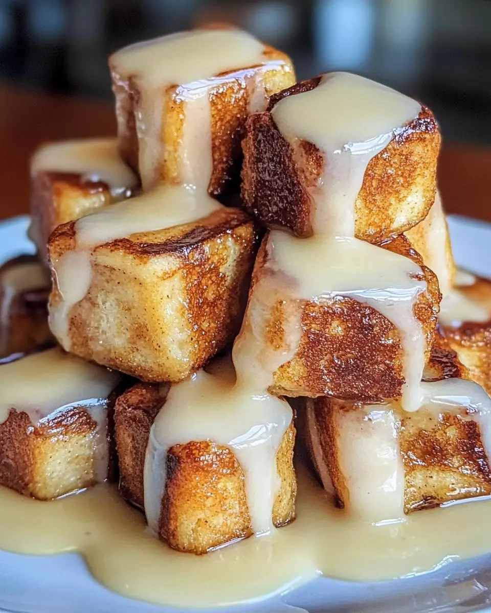 Cinnamon Roll French Toast Bites – Easy Breakfast Treat