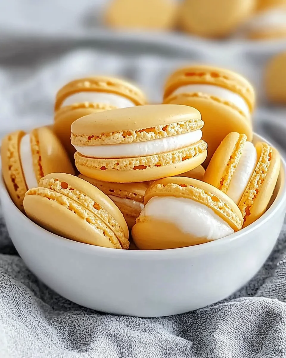 Lemon Macarons