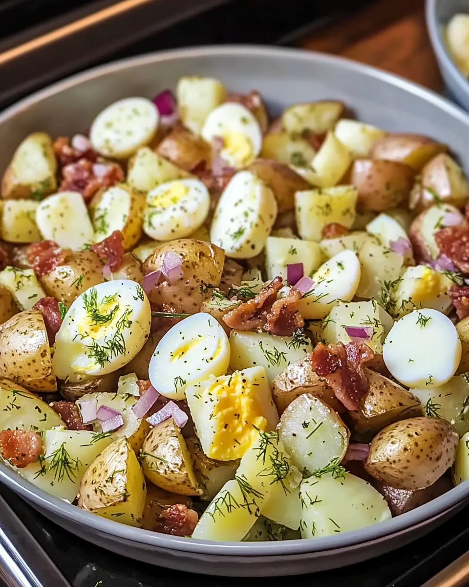 Dill Pickle Potato Salad