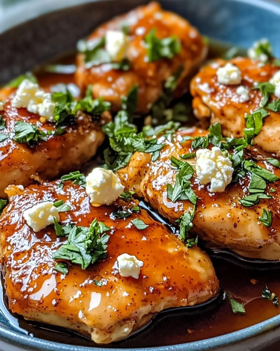 Hot Honey Feta Chicken