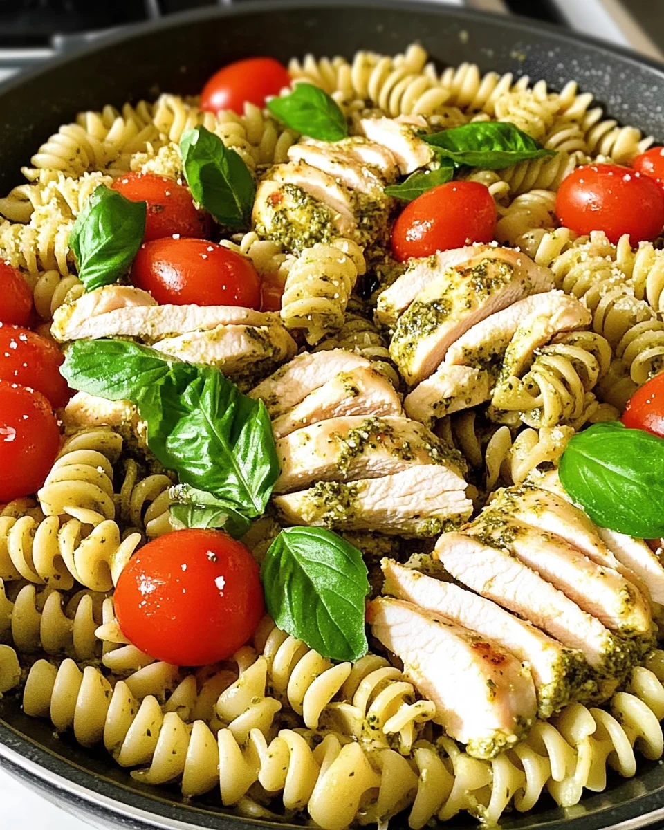 Pesto Chicken Pasta