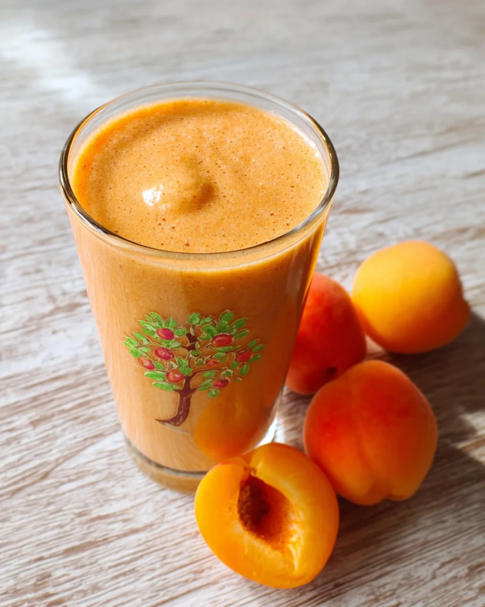 Sweet Summer Spice Apricot Smoothie