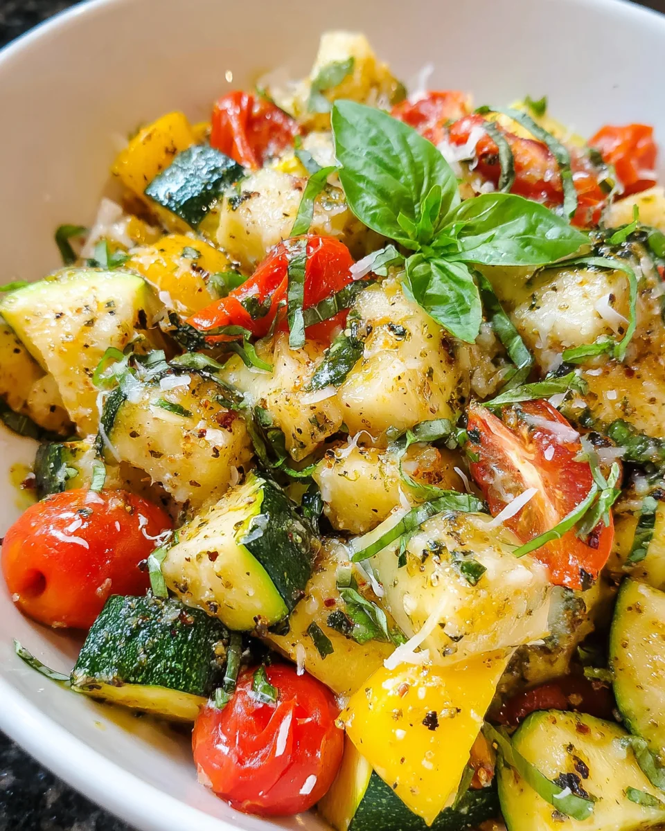 Summer Zucchini Salad