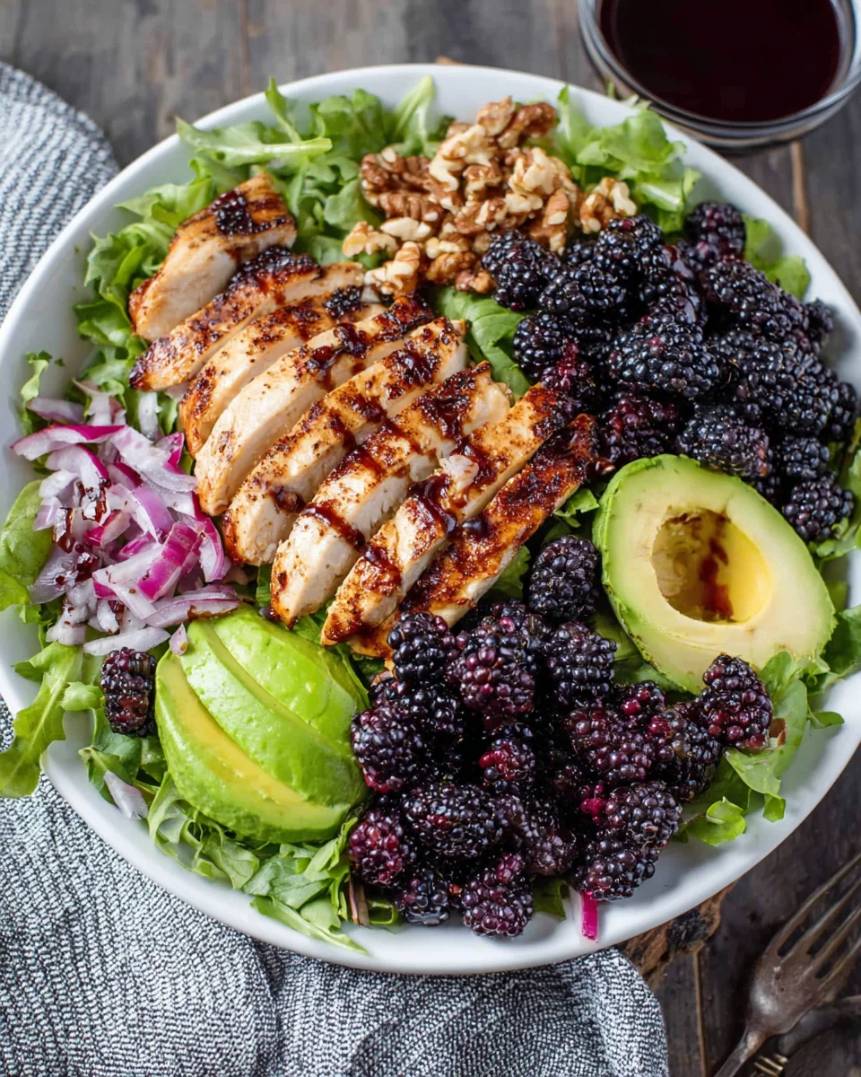 Blackberry Chicken Salad