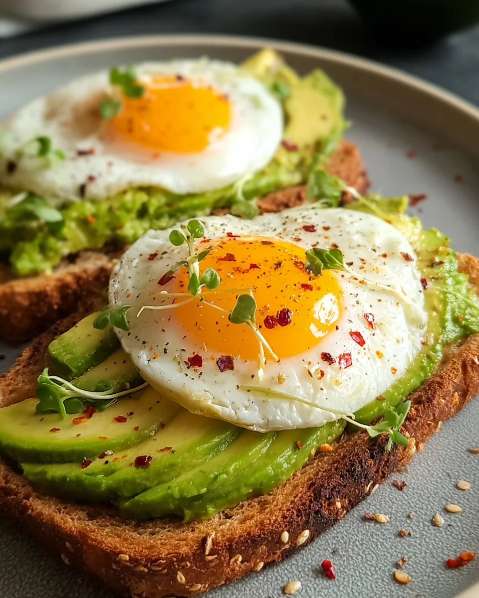 Avocado Toast with Egg