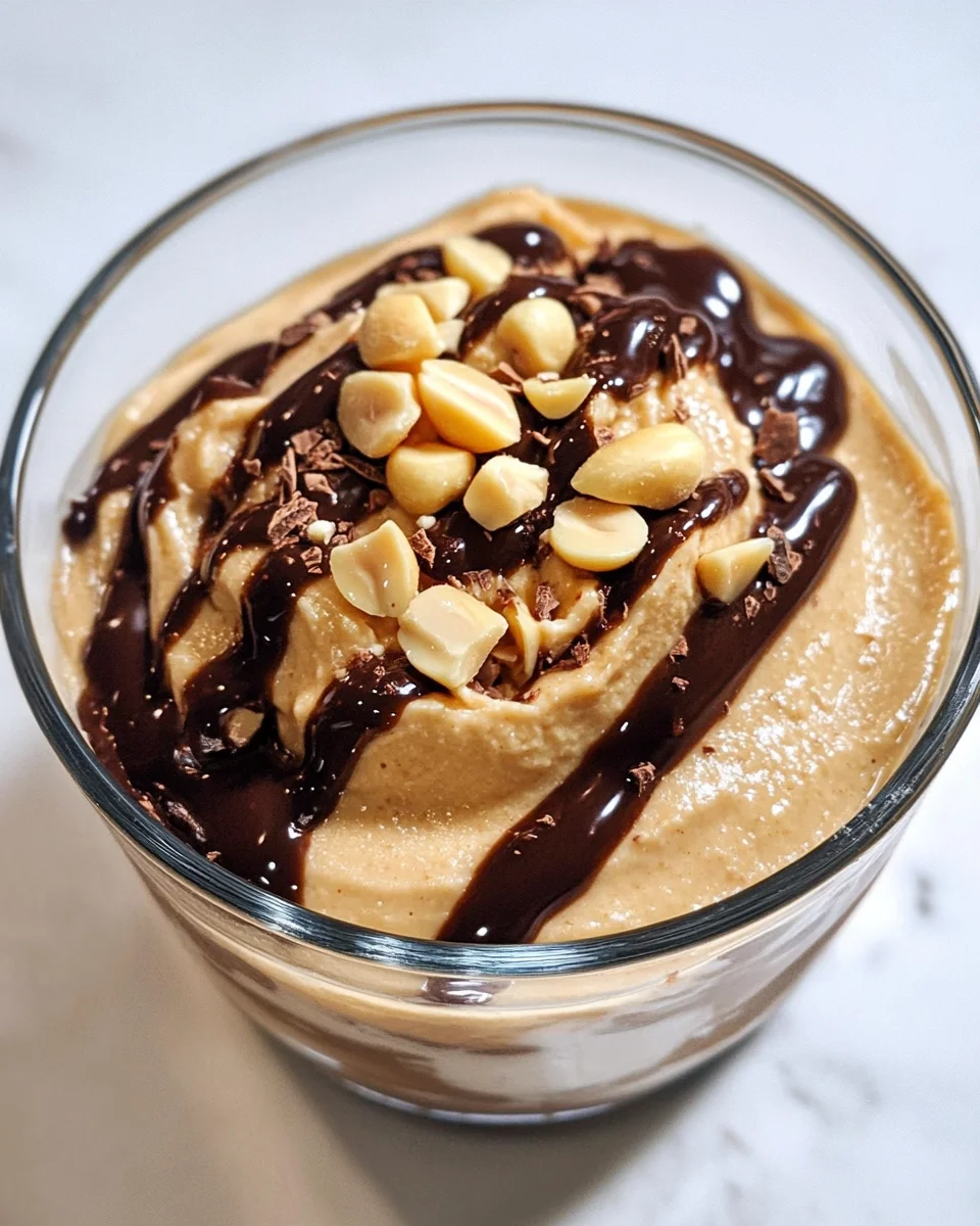 Cottage Cheese Peanut Butter Mousse