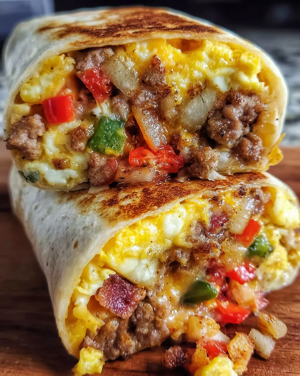 Cowboy Breakfast Burrito