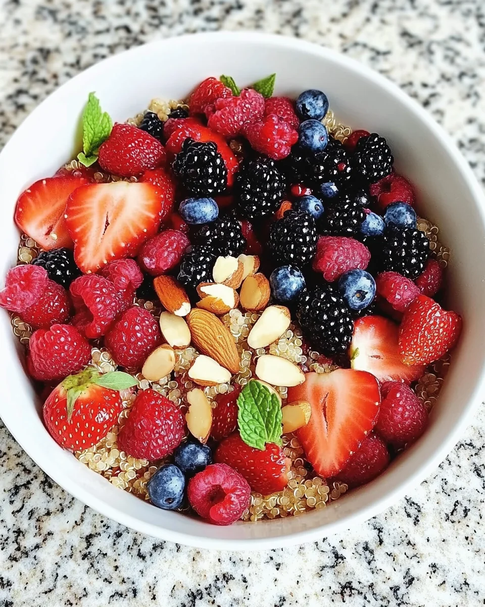 Berry Quinoa Salad