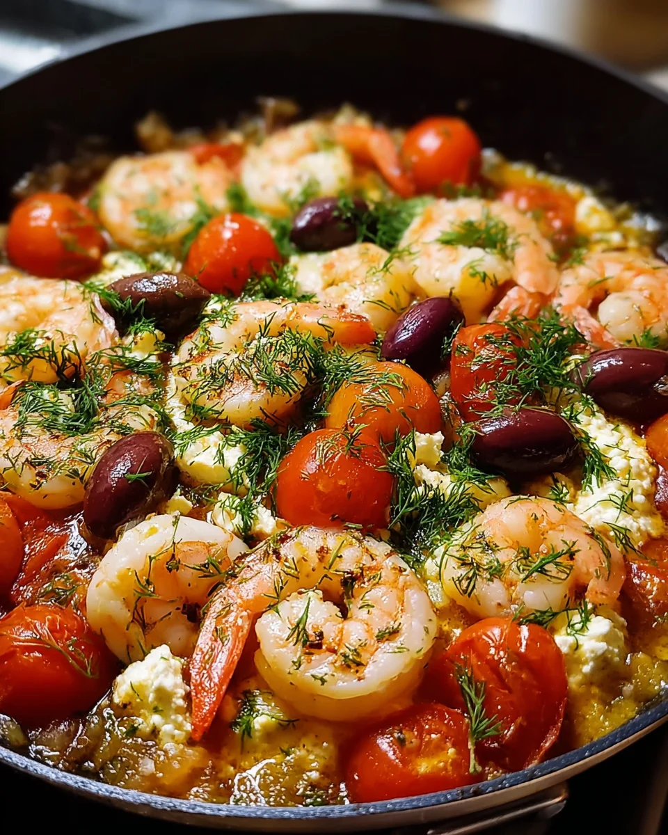 Shrimp Saganaki