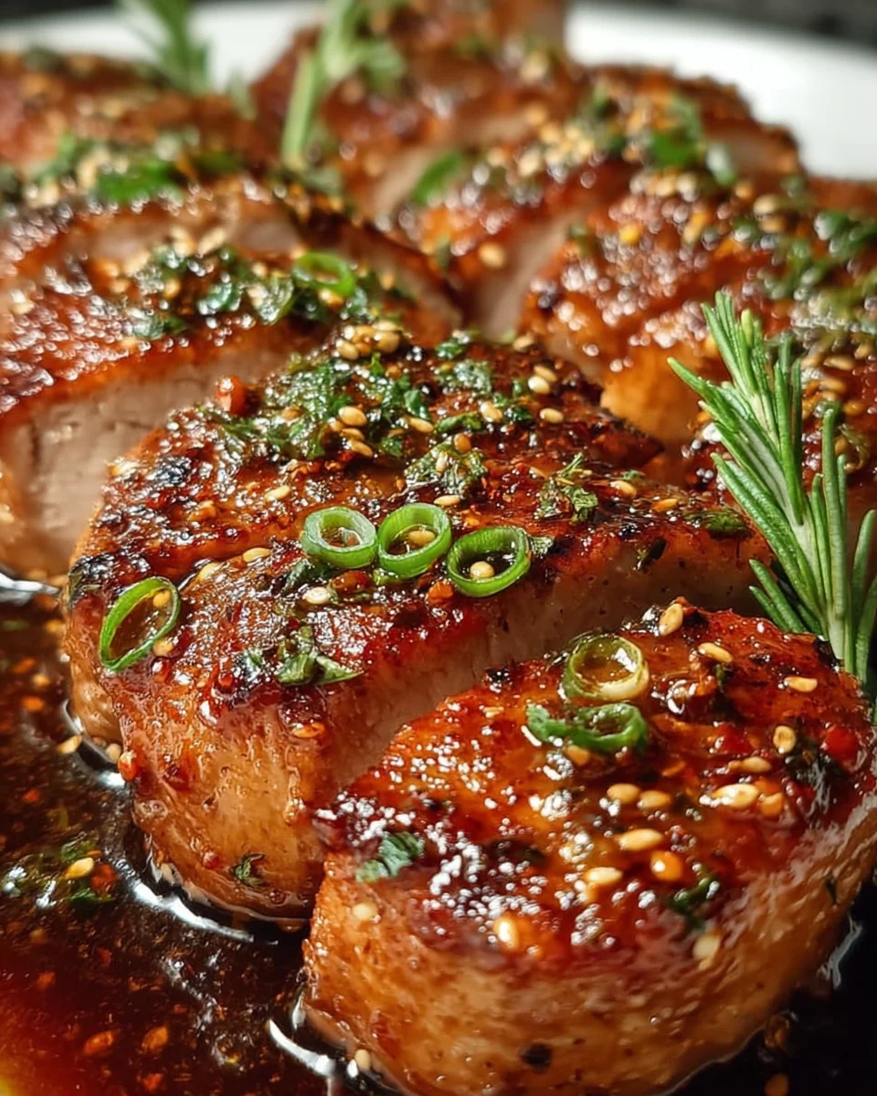 Honey Garlic Pork Tenderloin