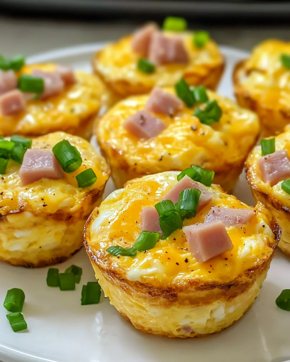 Ham and Cheese Egg Muffins
