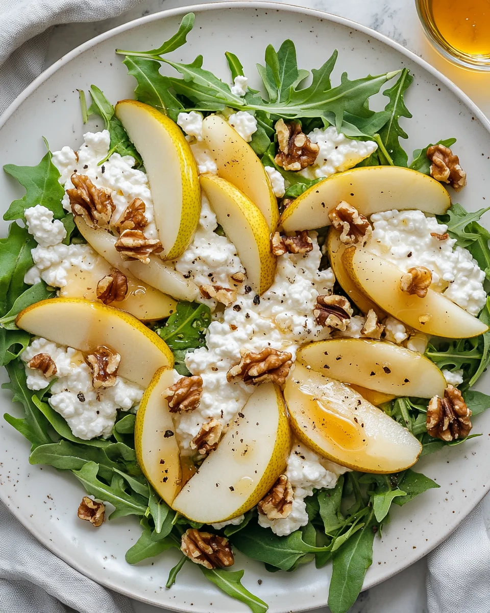 Cottage Cheese and Pear Salad