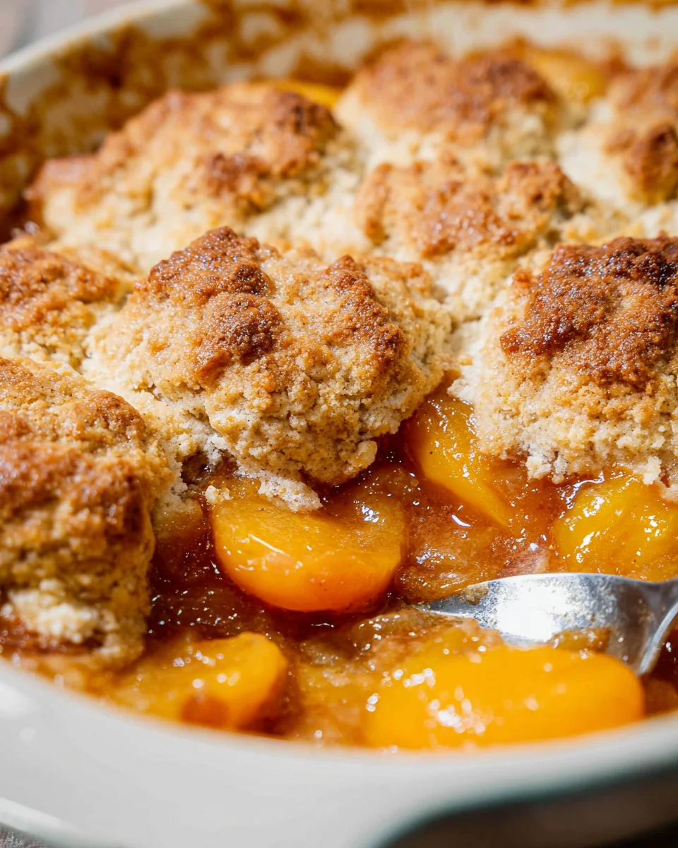 Apricot Cobbler