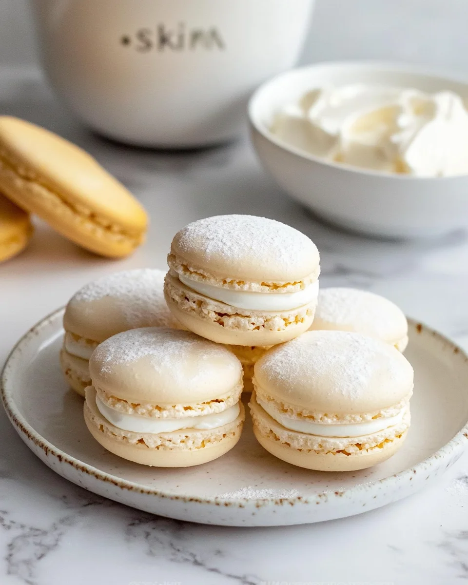 Vanilla Macarons