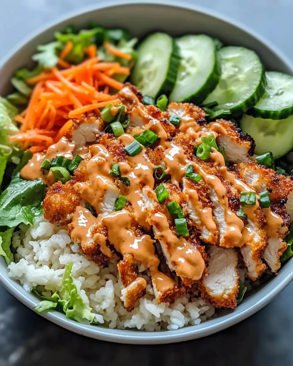 Bang Bang Chicken Bowl