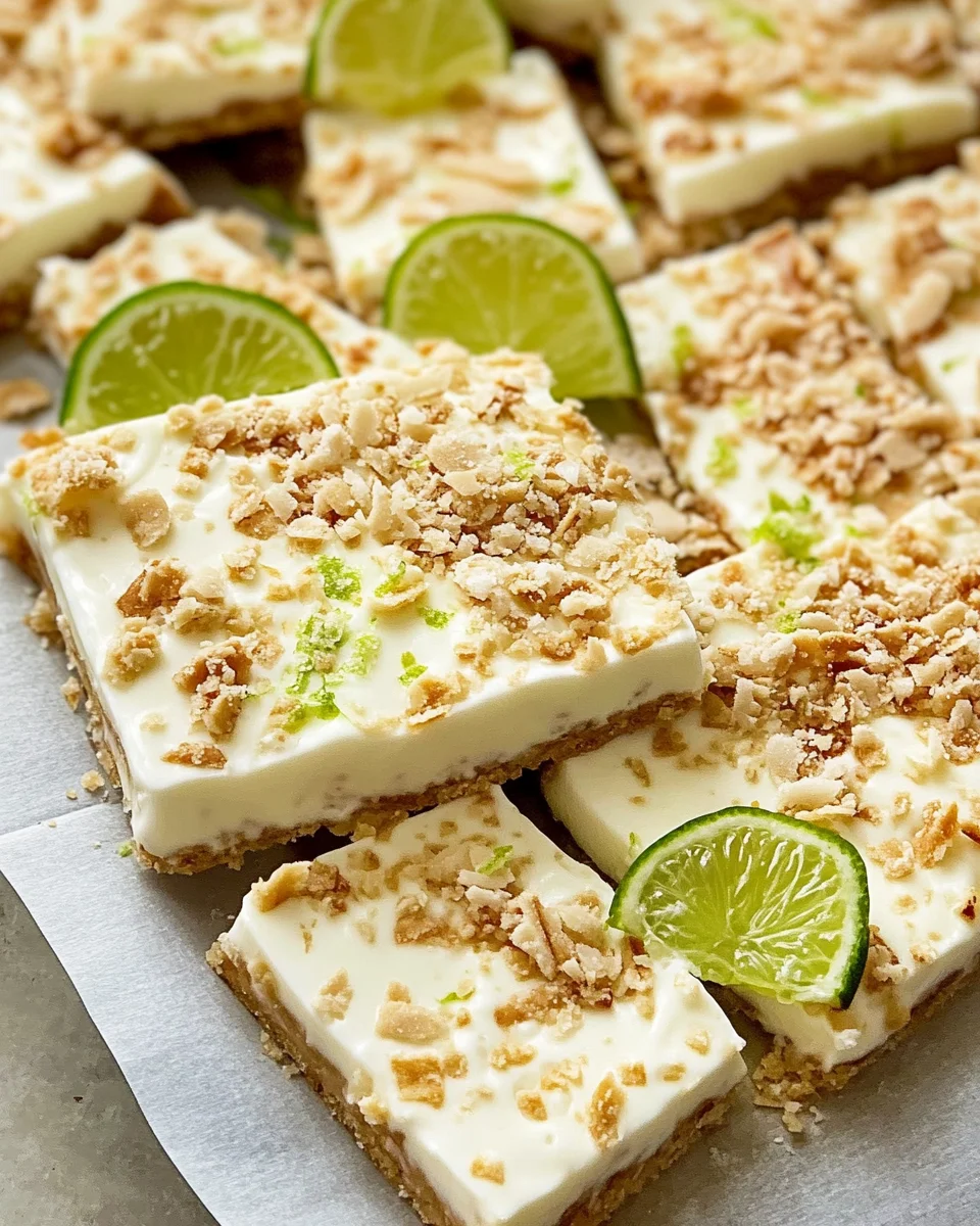 Key Lime Pie Yogurt Bark