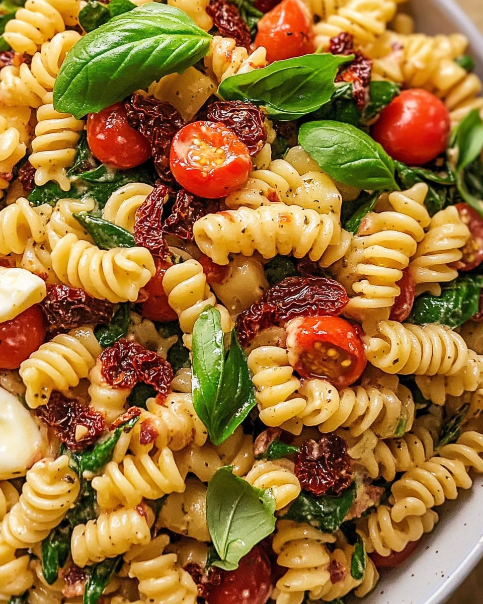 Sun-Dried Tomato Pasta Salad