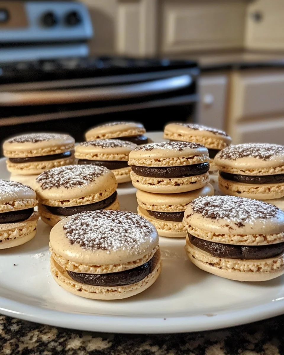 Crispy Chewy and Creamy Oreo Macarons