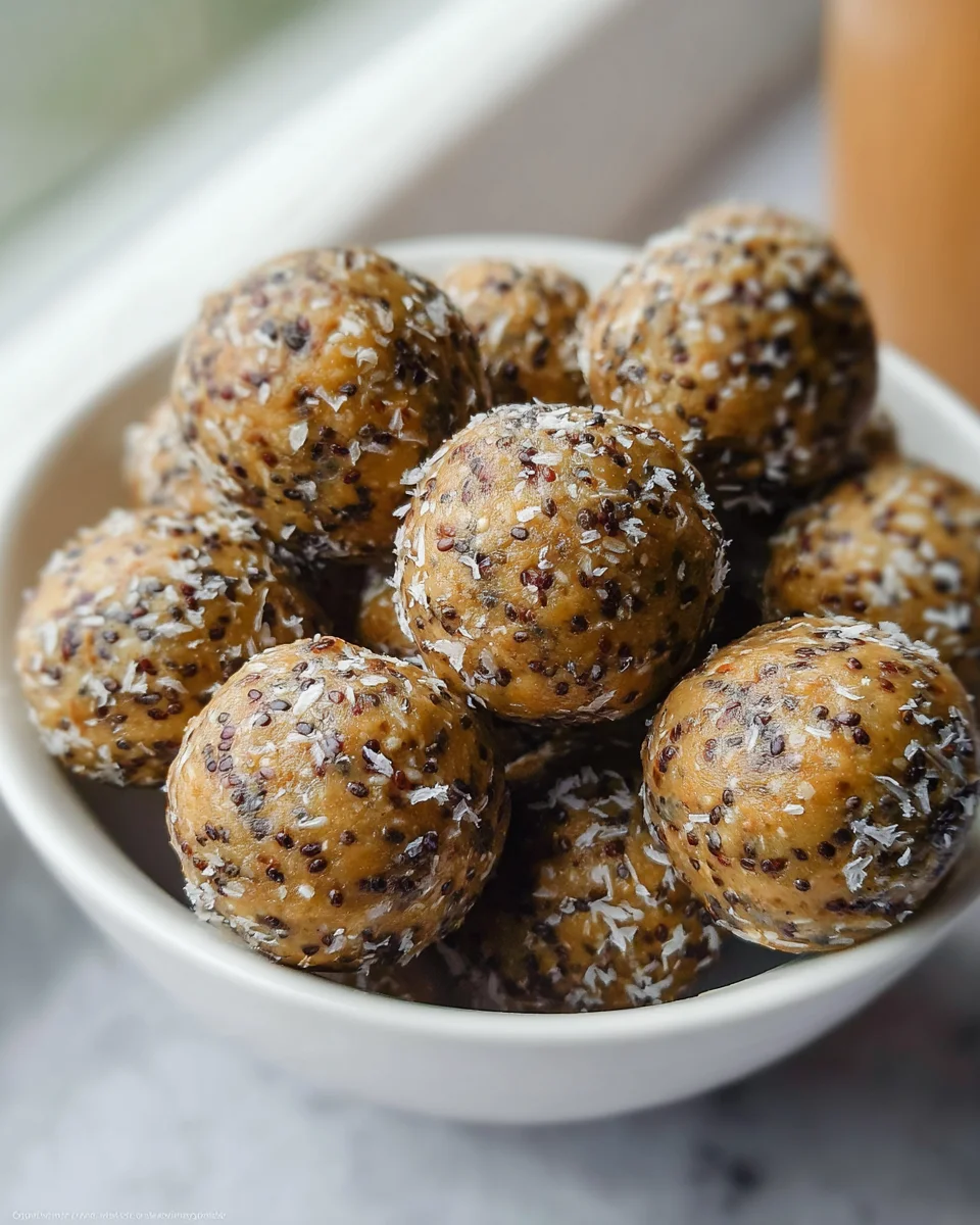 Chia Seed Protein Balls