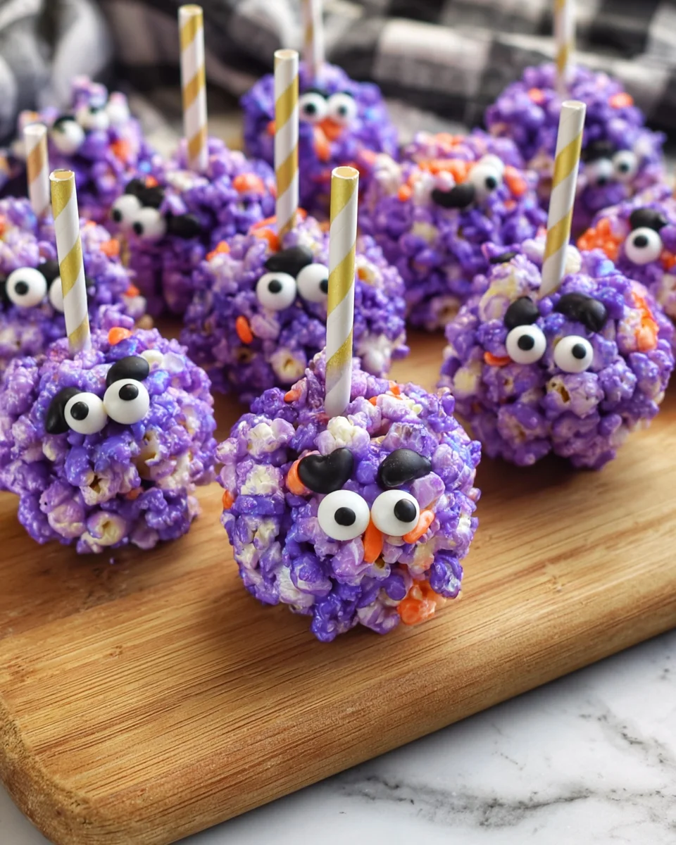 Halloween Popcorn Balls
