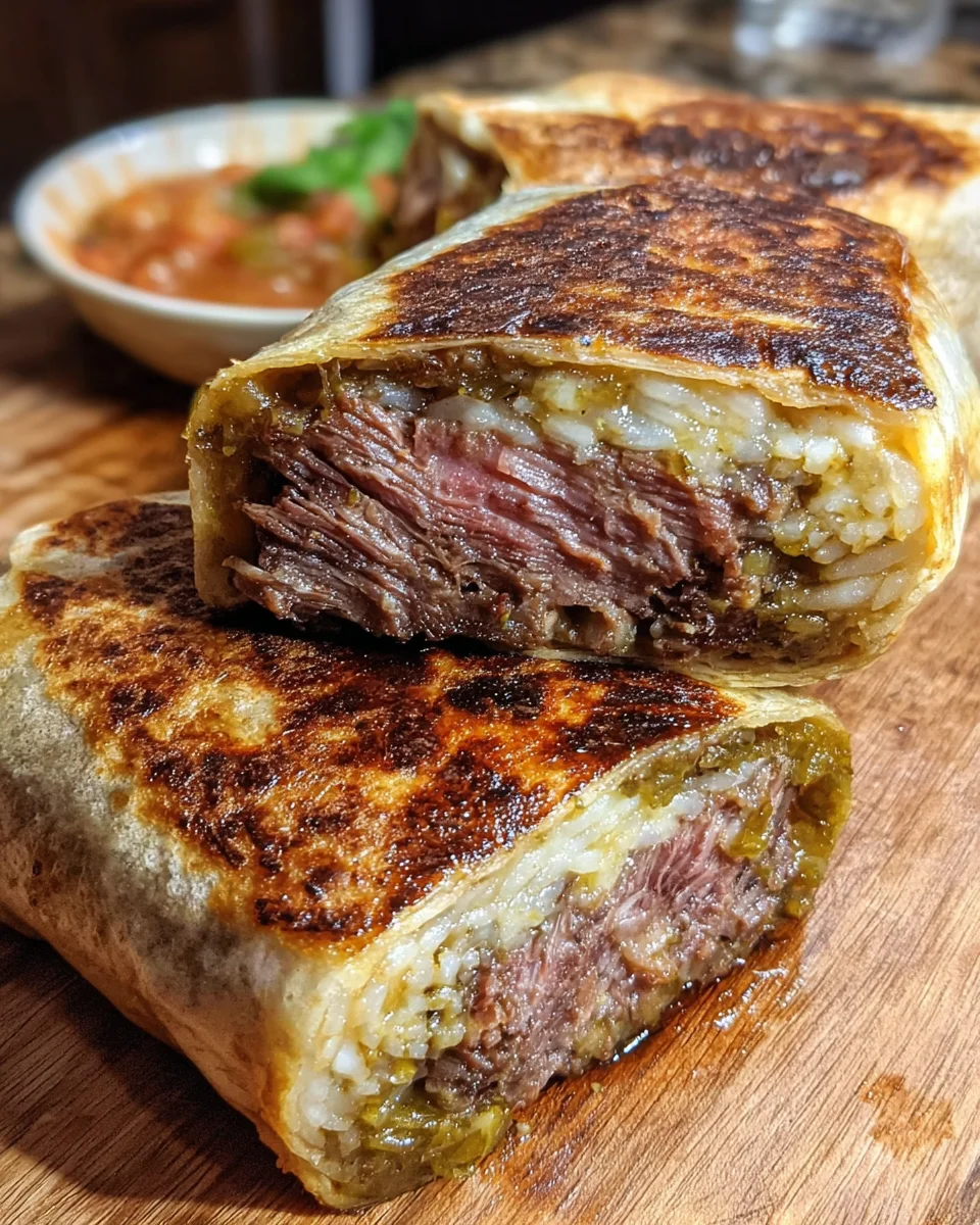 Smoked Beef Rib Burrito