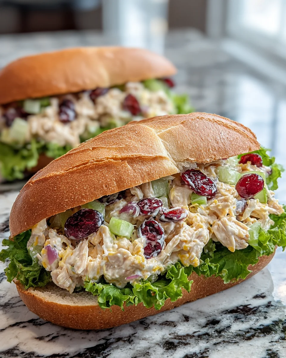 Cottage Cheese Chicken Salad Sandwich