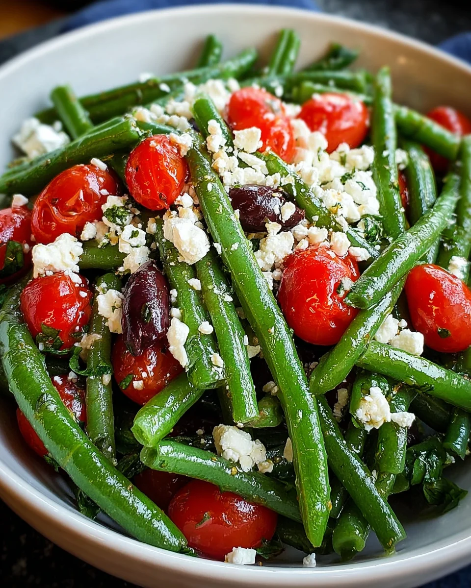 Green Bean and Feta Salad