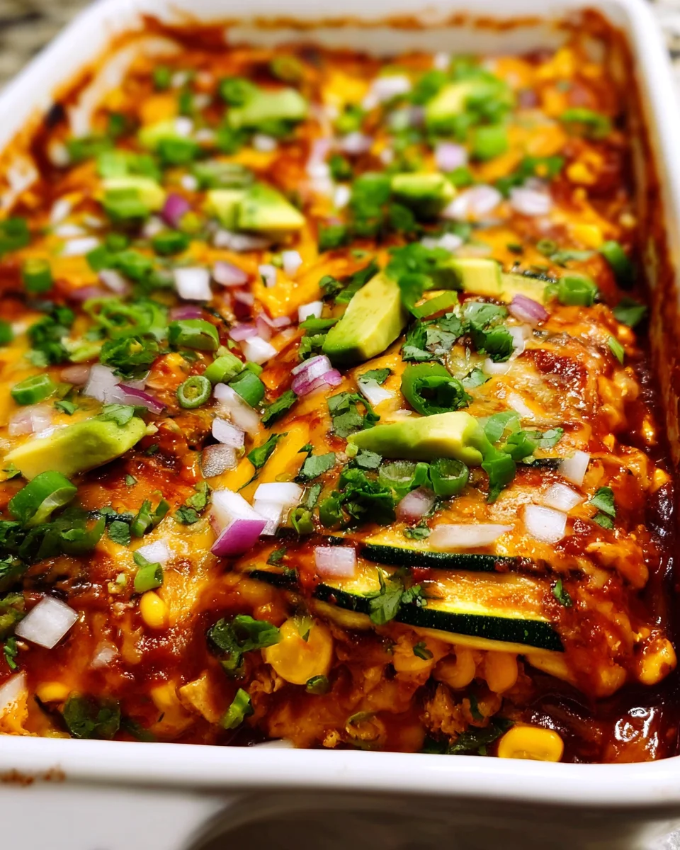 Zucchini Enchilada Casserole is a Must-Try Delight!