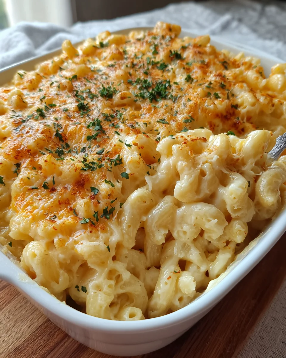 Three Cheese Macaroni and Cheese