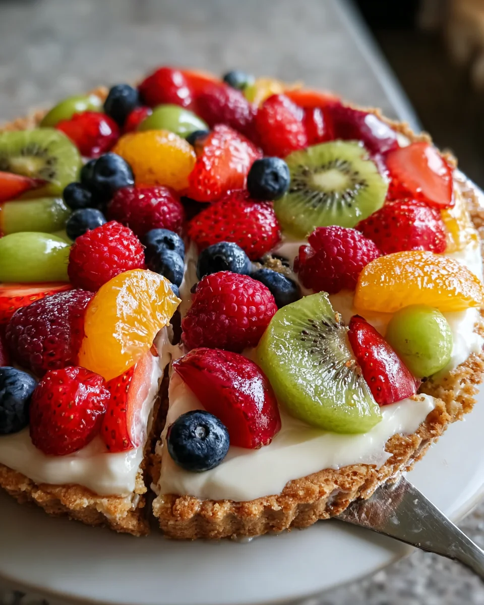 Fruit Pizza Cream Cheese Glaze: A Delightful Treat!