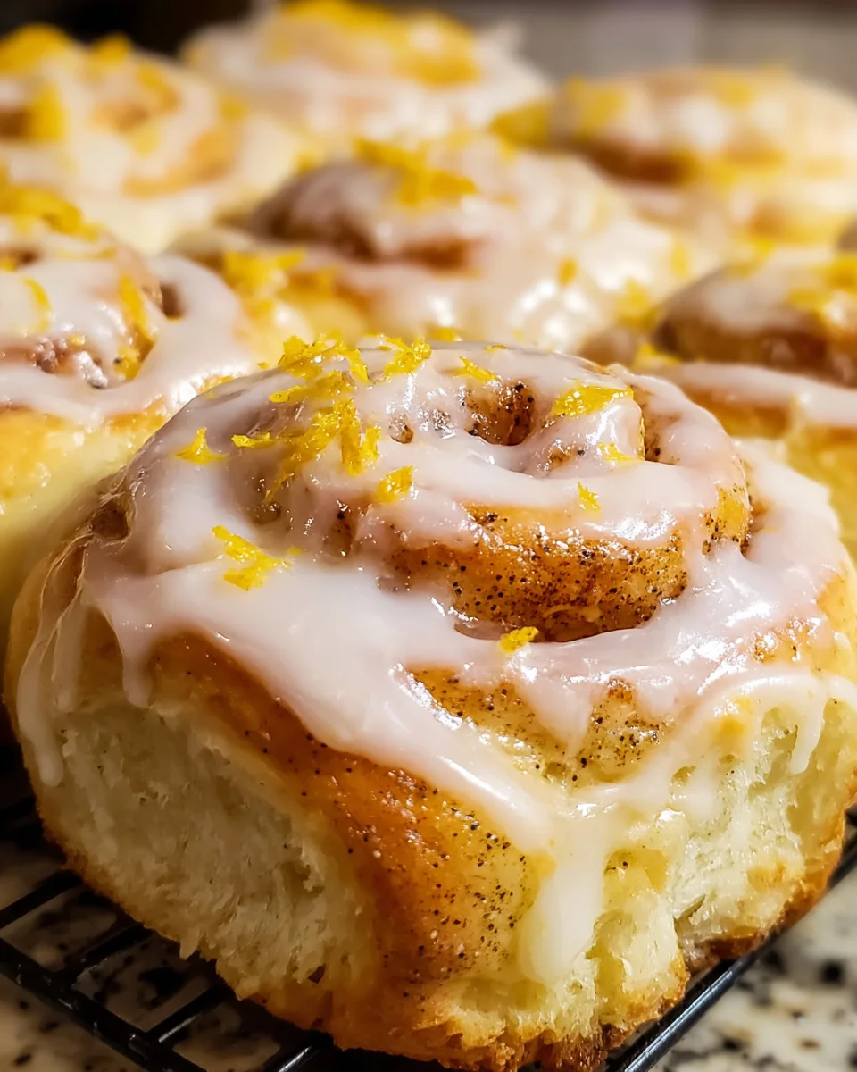 Lemon Rolls Lemon Icing: Discover the Zesty Delight!