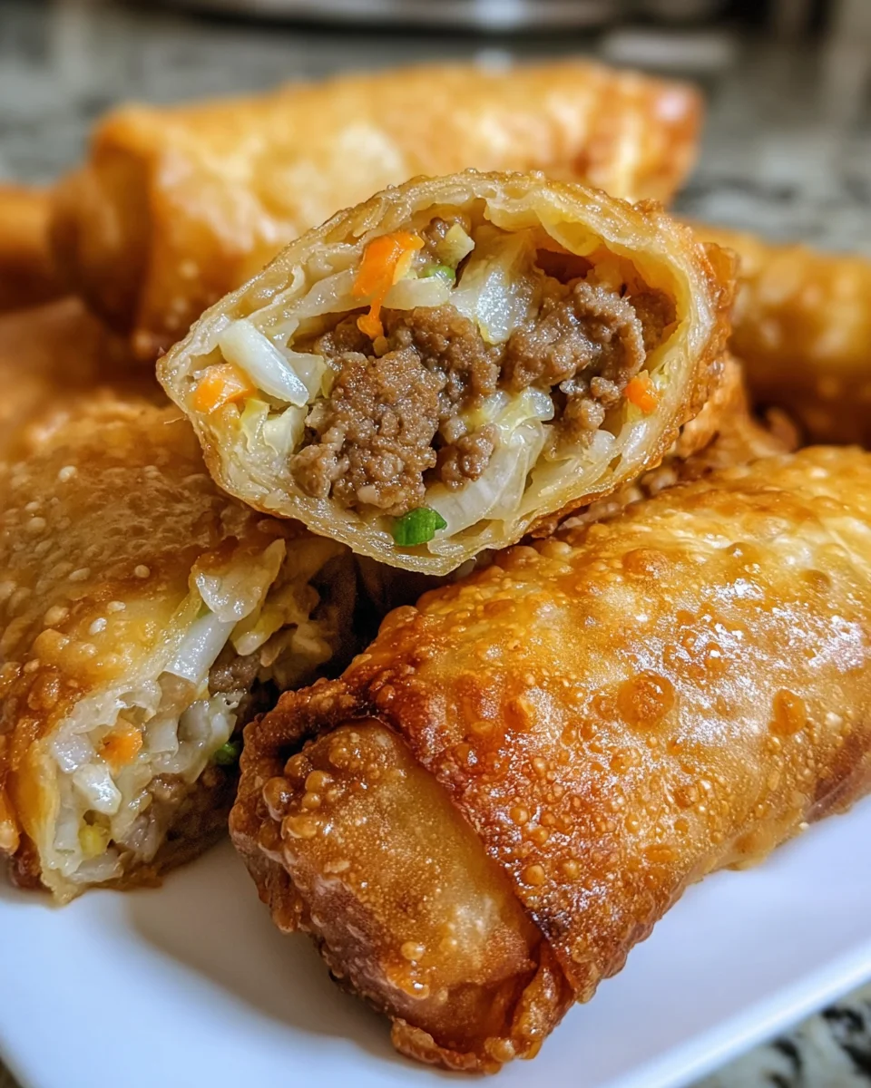 Crispy Golden Brown Egg Rolls You’ll Crave Daily!