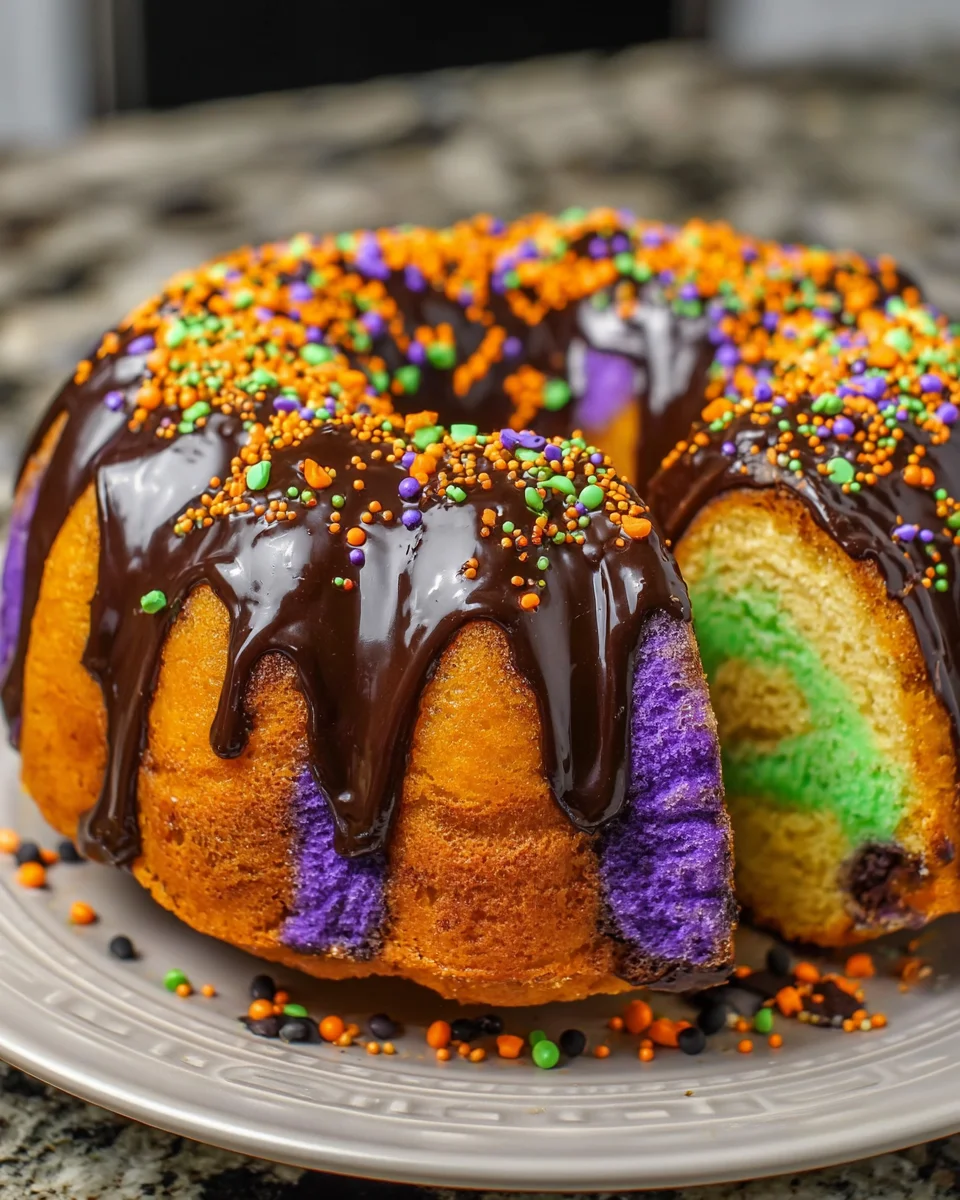 Halloween Bundt Cake