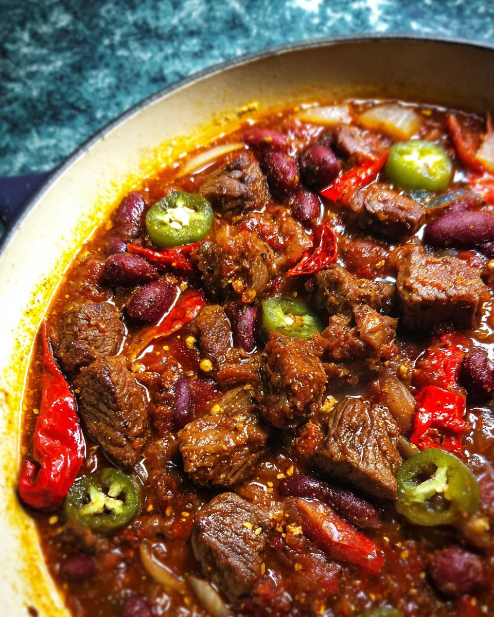 Short Rib And Chorizo Chili