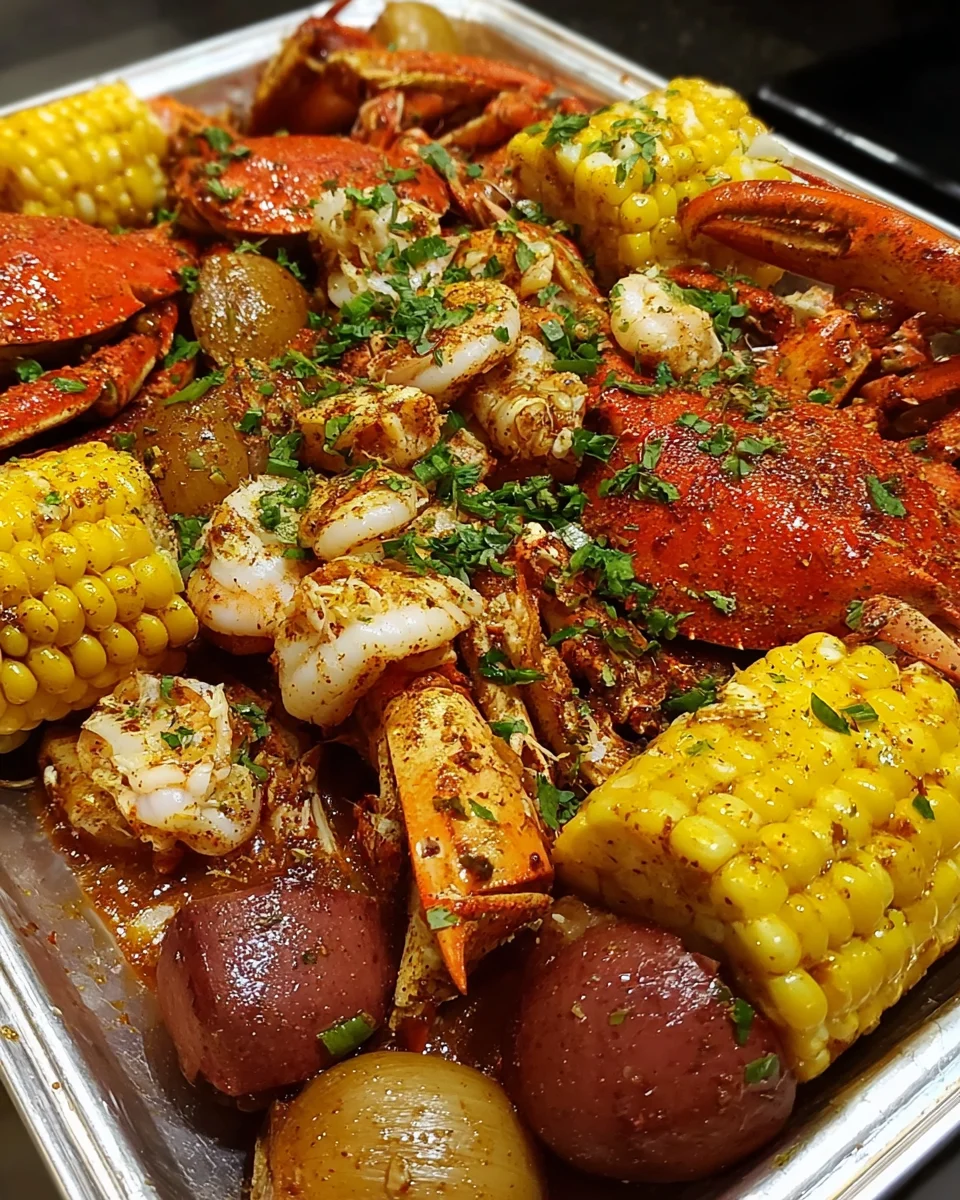 Spicy Cajun Crab Boil: Unleash Flavorful Seafood Fun!