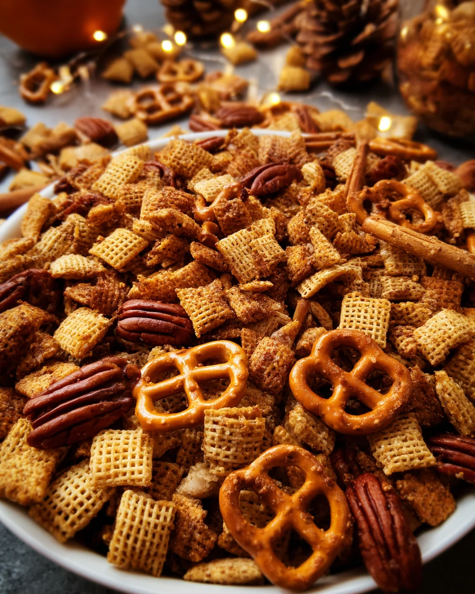 Pumpkin Spice Snack Mix
