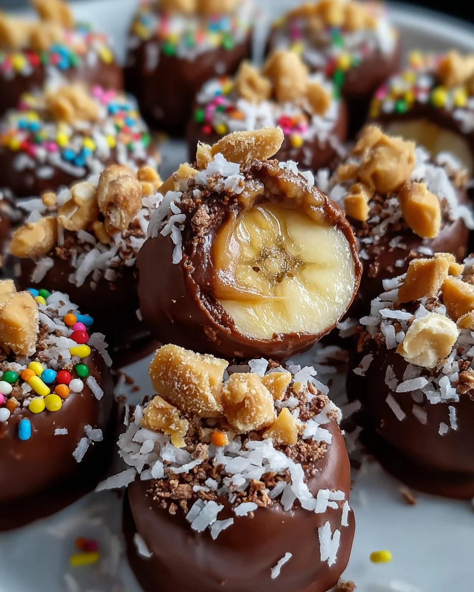 Chocolate Covered Frozen Banana