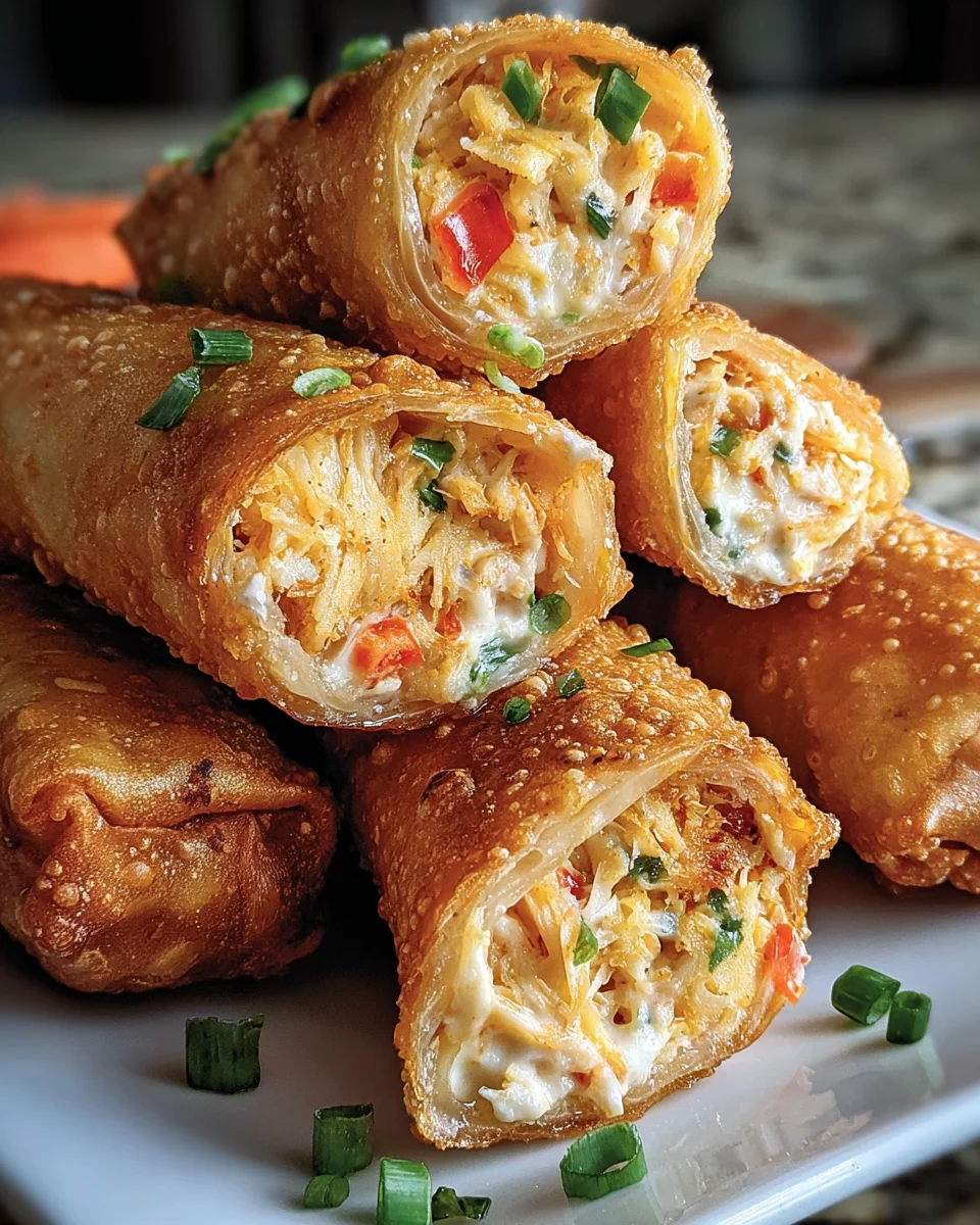 Crab Cake Egg Rolls