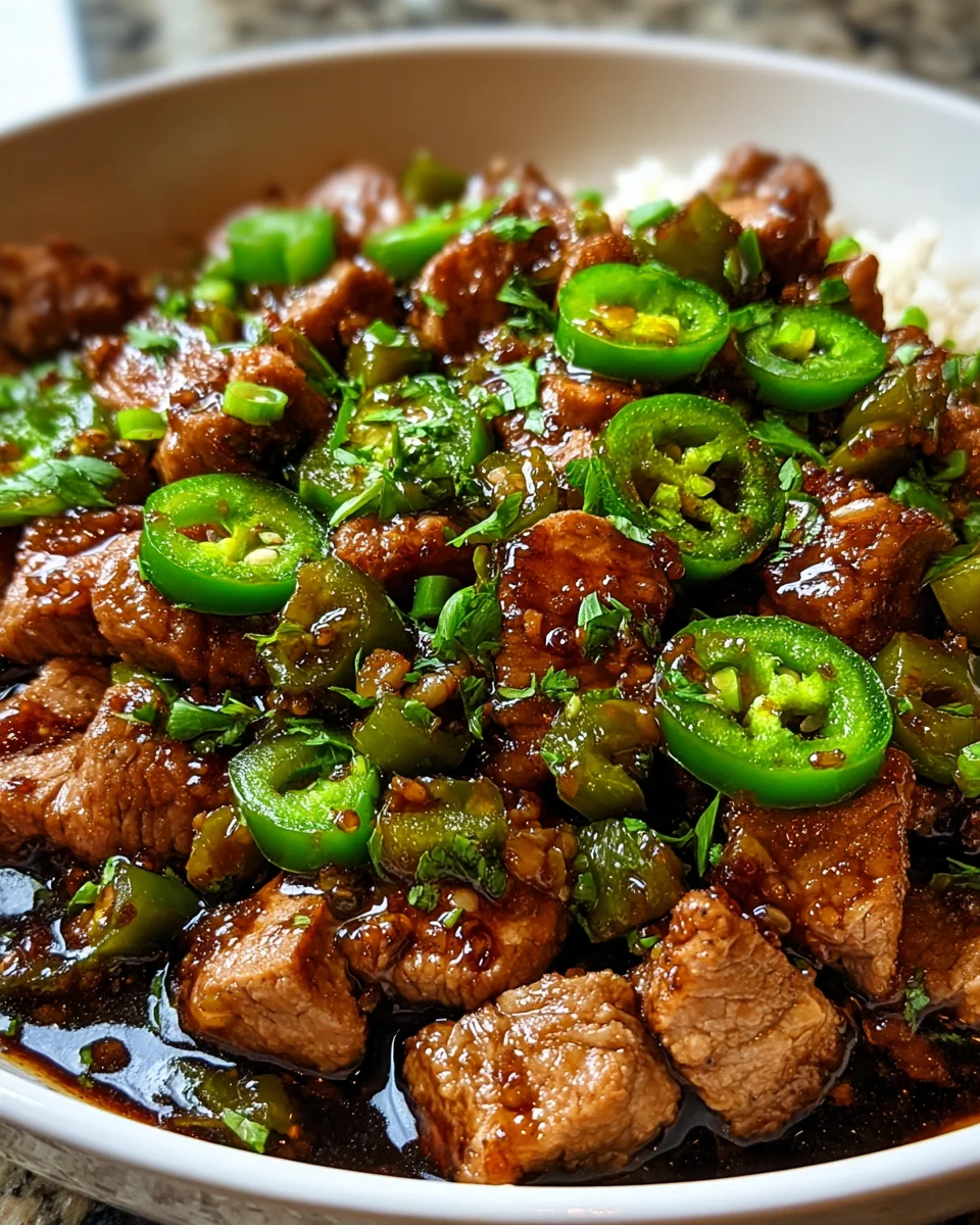 Sweet Jalapeno Pork