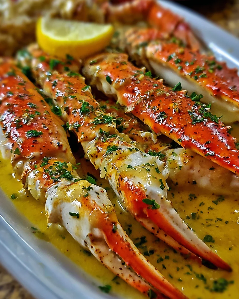 Baked Crab Legs in Butter Sauce: A Must-Try Delight!