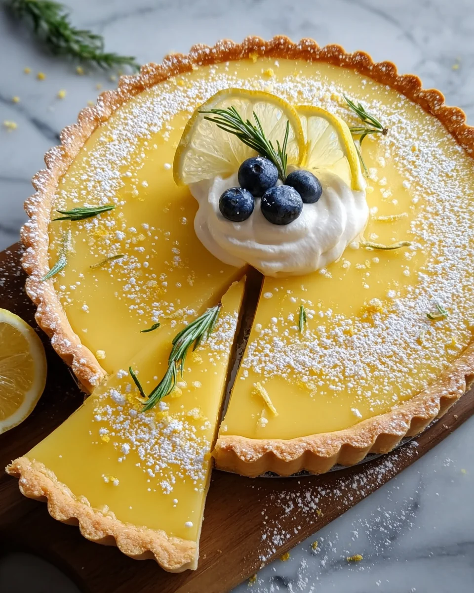 Irresistible Lemon Tart