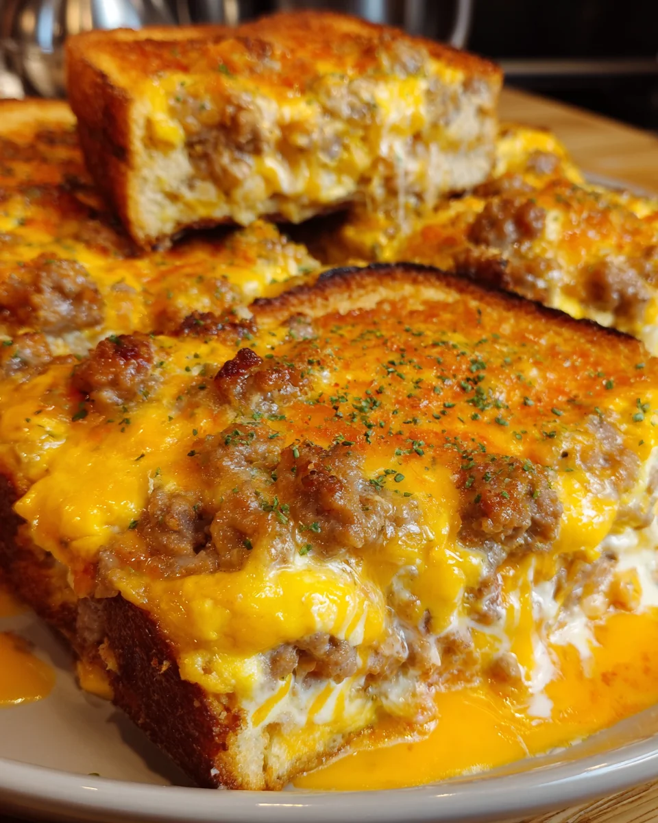 Cheese Sausage Egg Bake: A Breakfast Delight Awaits!